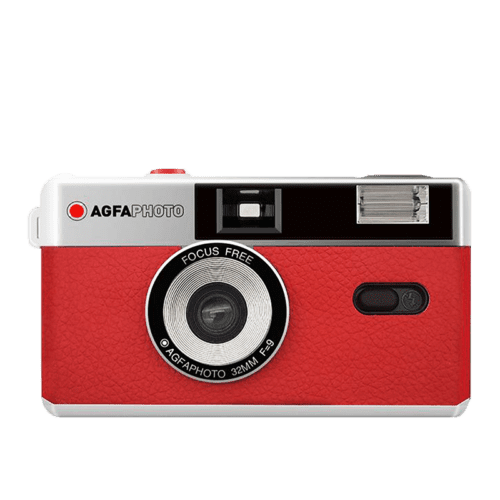 AGFA Analog Kamera für 35mm Film - Rot