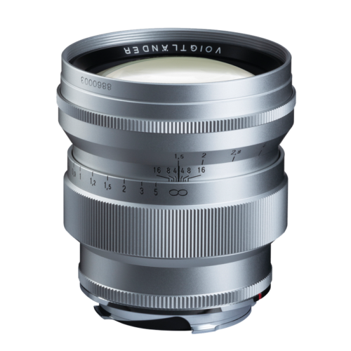 Voigtländer Nokton VM 75mm 1.5 silber