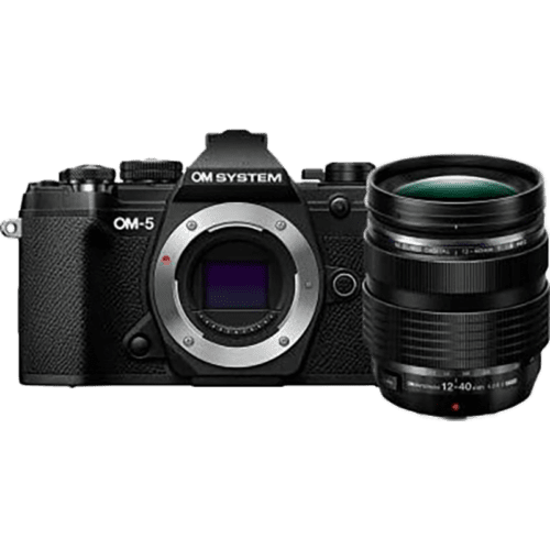 OM System OM-5 Schwarz + 12-40mm PRO II f2.8