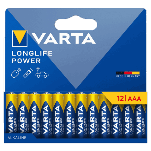 Varta AAA 12er Pack Longlife Power Alkaline