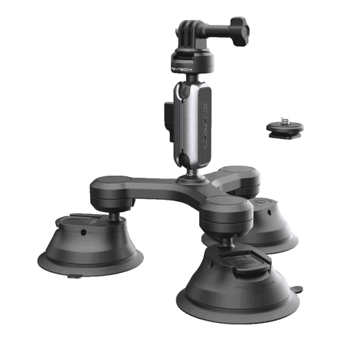 PGYTECH CapLock Three-arm Suction Mount
