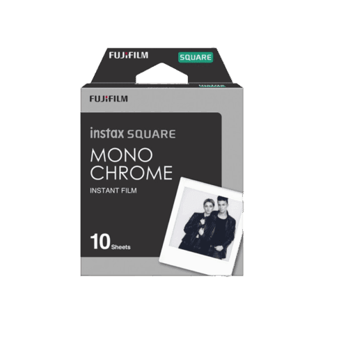Fuji Instax Film Square Mono Chrome WW1 10Fotos
