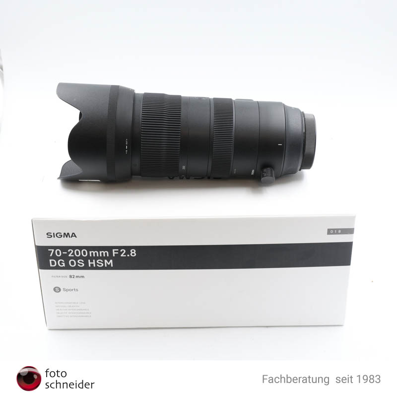 HE4A1815-31 Gebraucht: Sigma 70-200mm 2,8 DG Sport Canon EF -SN:56631588