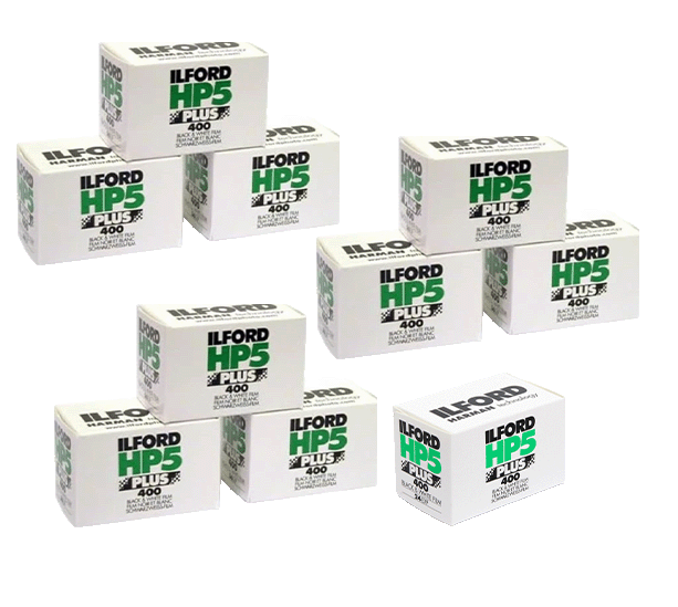 hp ilford ILFORD HP-5 400-135/24 S&W FILM 10ER PACKUNG