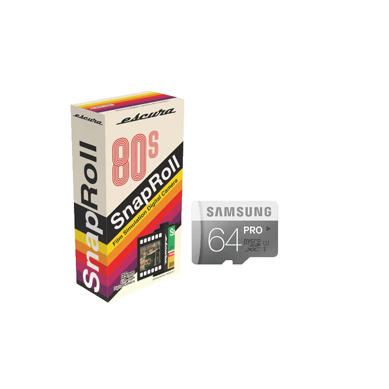 snaproll.3.png4 Escura SnapRoll Mini Digital Kamera +Samsung MicroSD 64GB